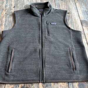 Patagonia Charcoal Fleece Vest for Men